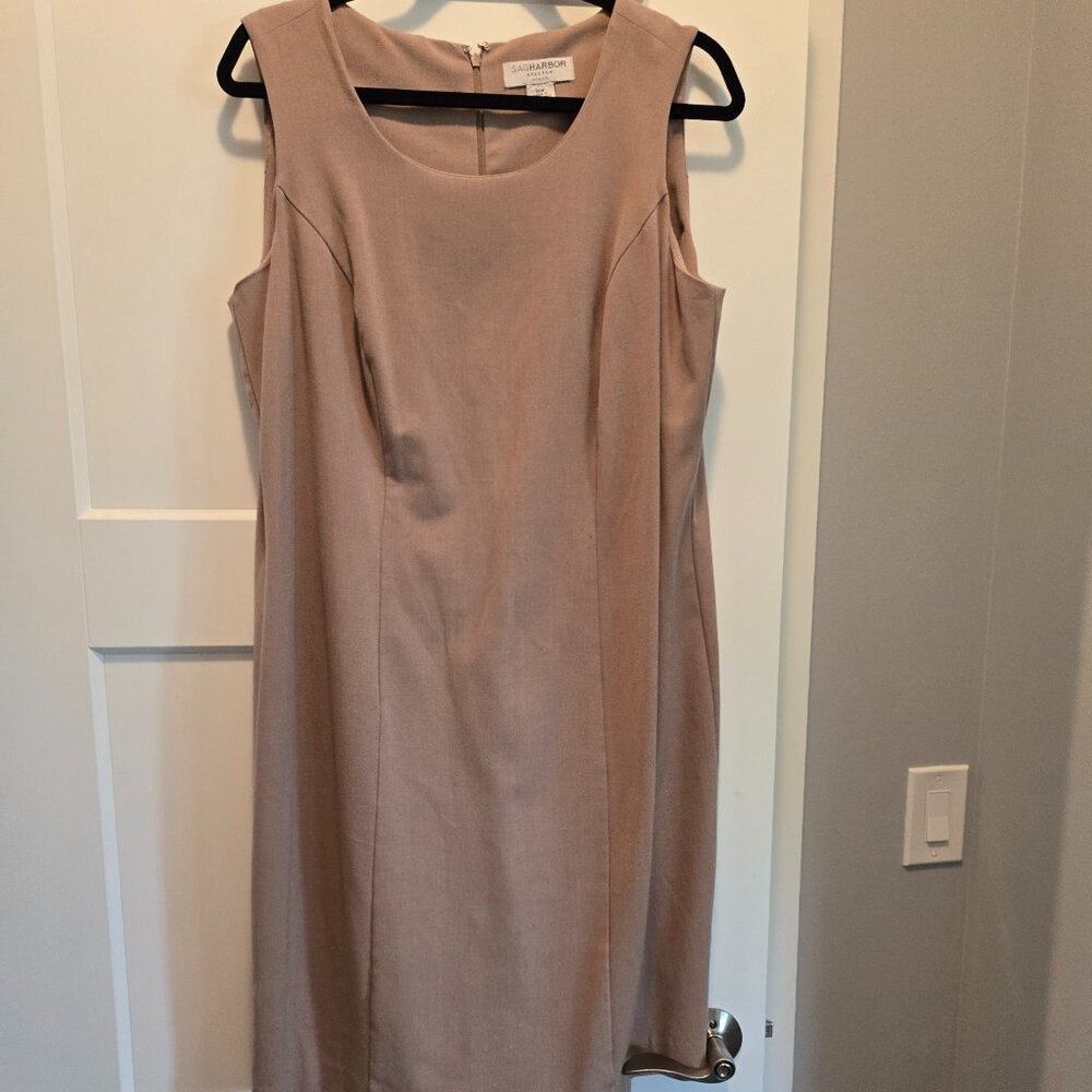 Basic A line dress- great for work!